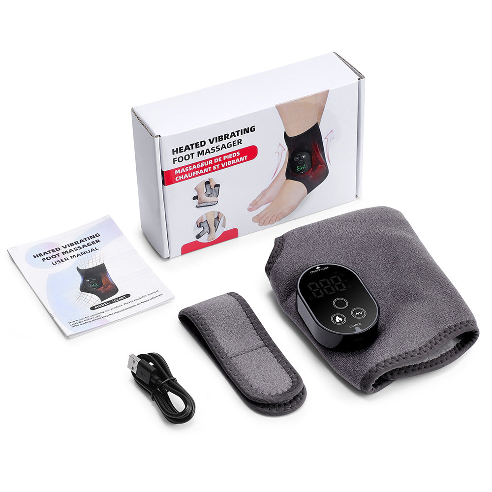 Household Portable Hot Compress Vibration Foot Massage Device