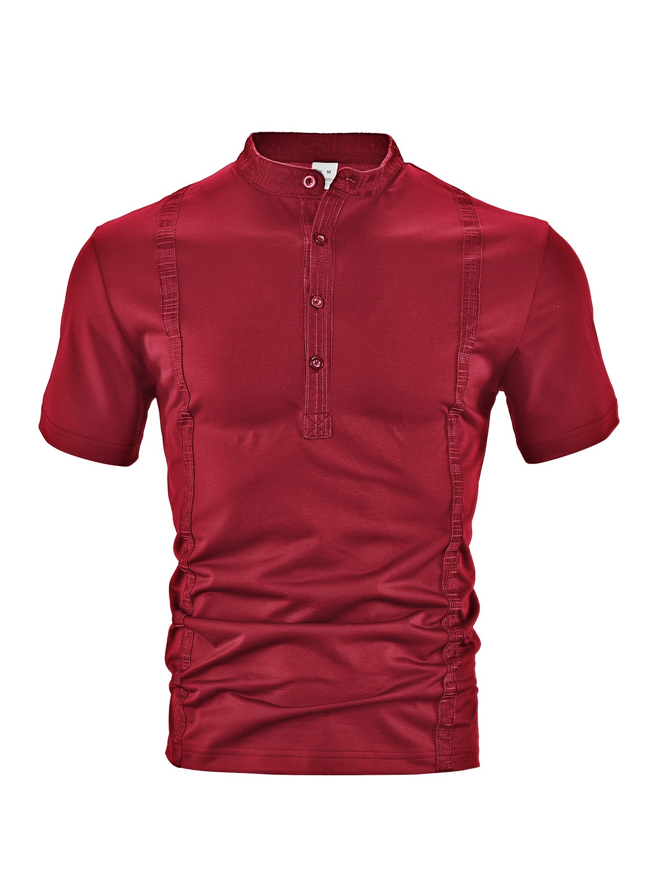 Casual Pearl Cotton Twill Short-sleeved Polo Shirt