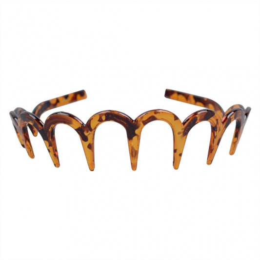 Drop-resistant Beef Tendon Toothed U-shaped Headband