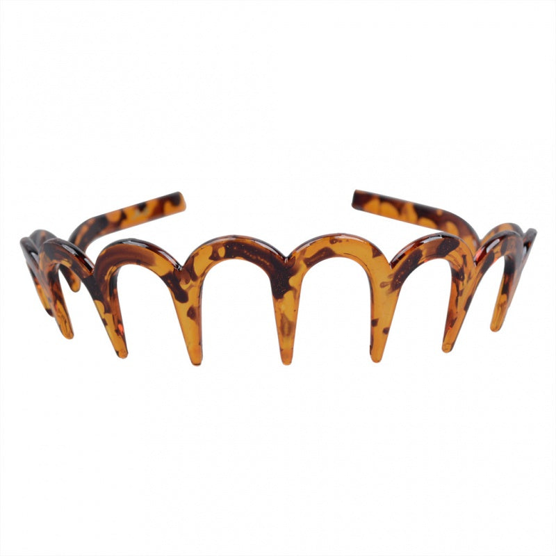 Drop-resistant Beef Tendon Toothed U-shaped Headband
