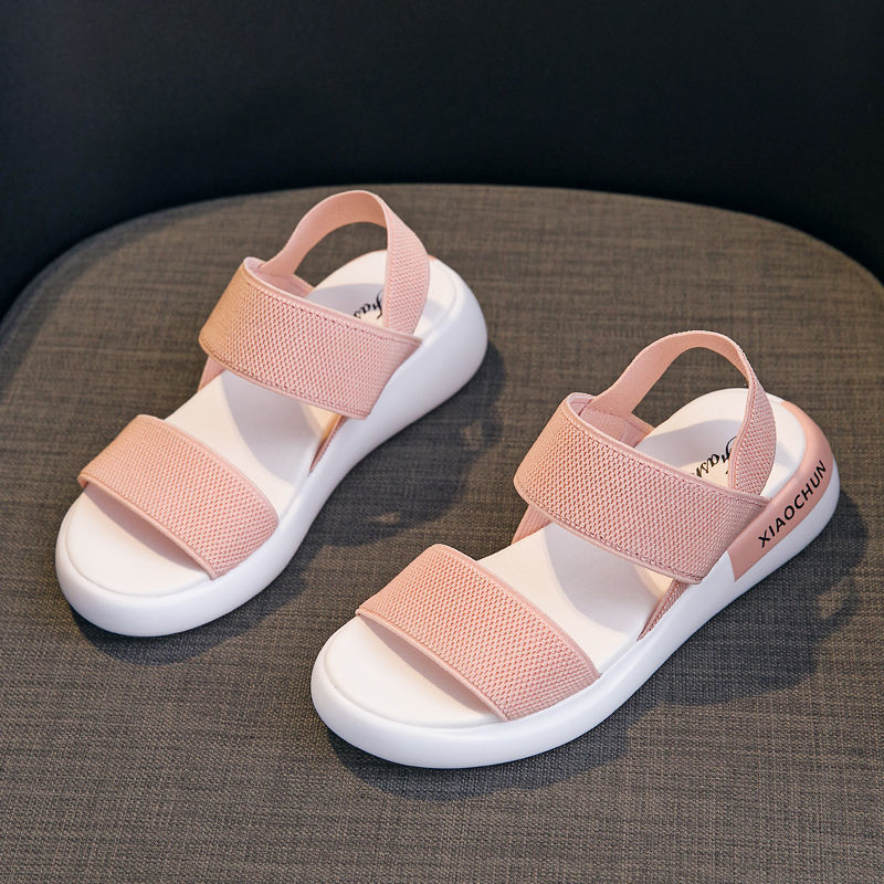 Flat Beach Shoes Fashion All-match Elastic Sports Shoes Casual Women's Shoes
