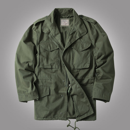 American Retro Workwear Jacket For Men
