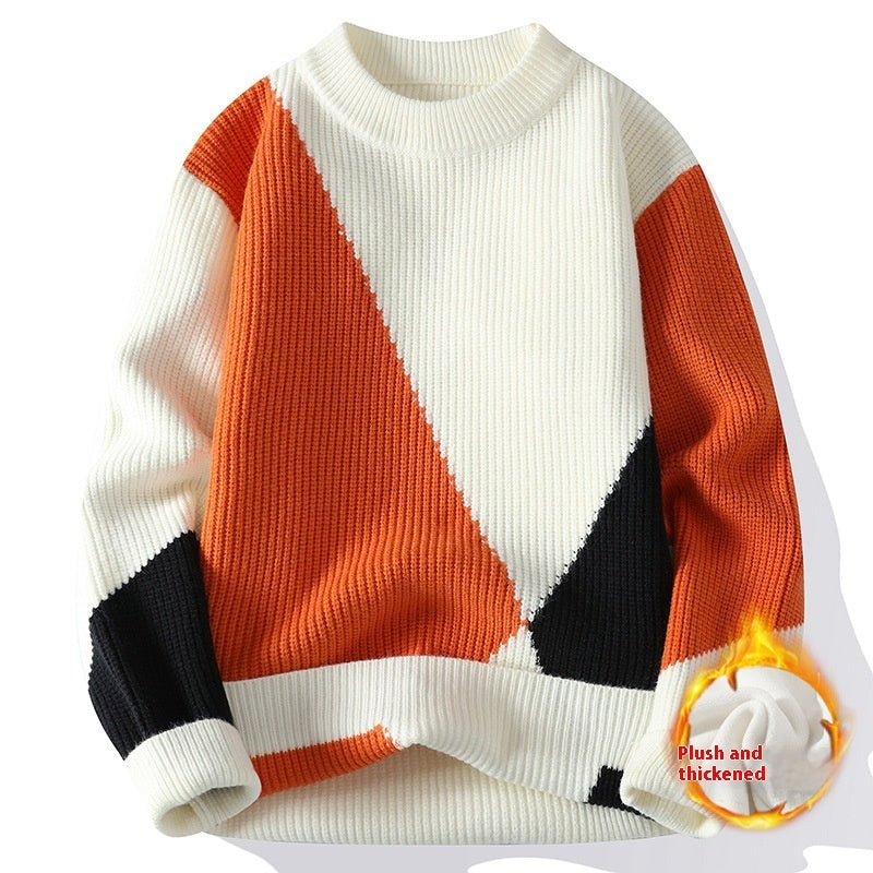 Men's Assorted Colors Fleece Sweater