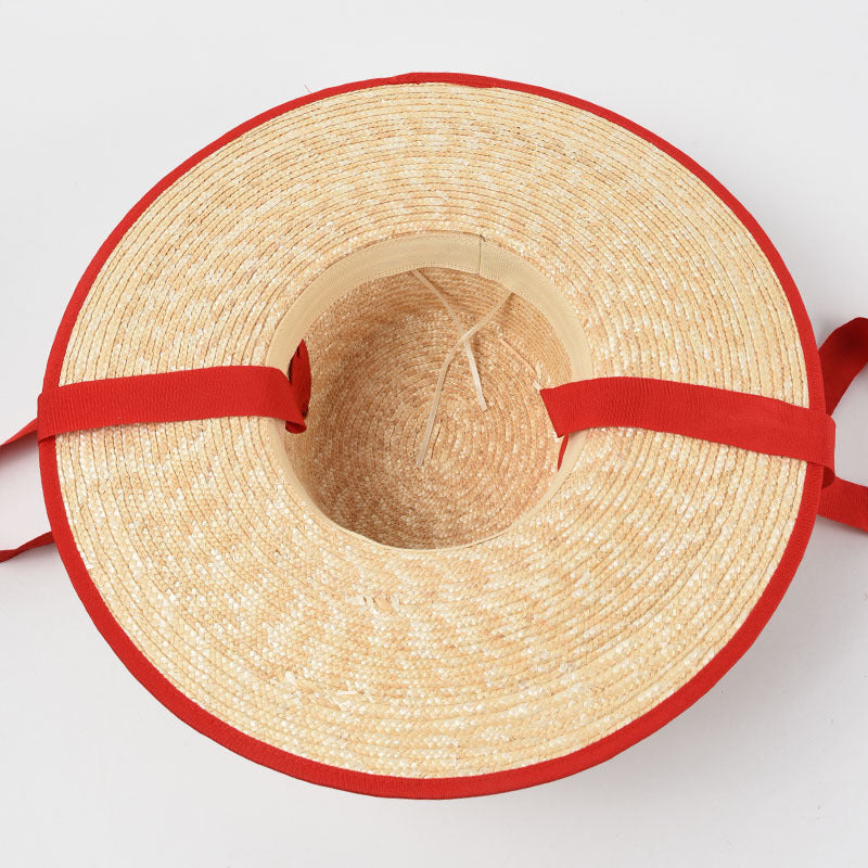 New European And American Fashion Women's Strappy Straw Hat