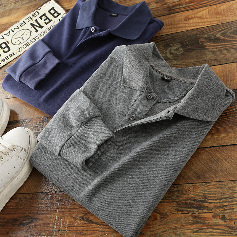 Thick Pure Cotton Long-sleeved