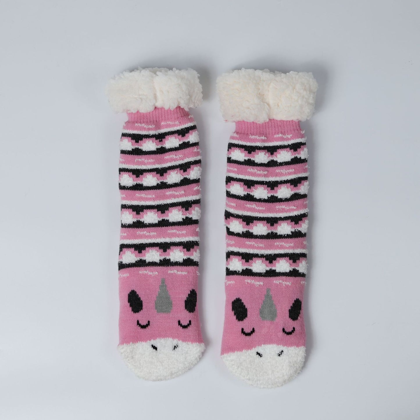 Plush Thickening Warm Home Confinement Sleep Floor Socks