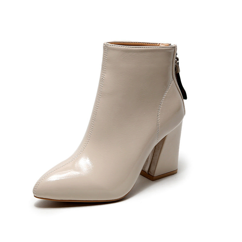 Solid Color Comfortable All Match Martin Boots