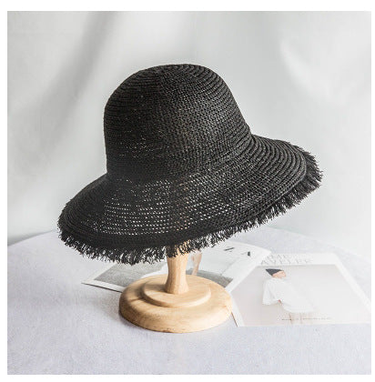 Women's Summer Shade Knitted Breathable Raw Fisherman Hat