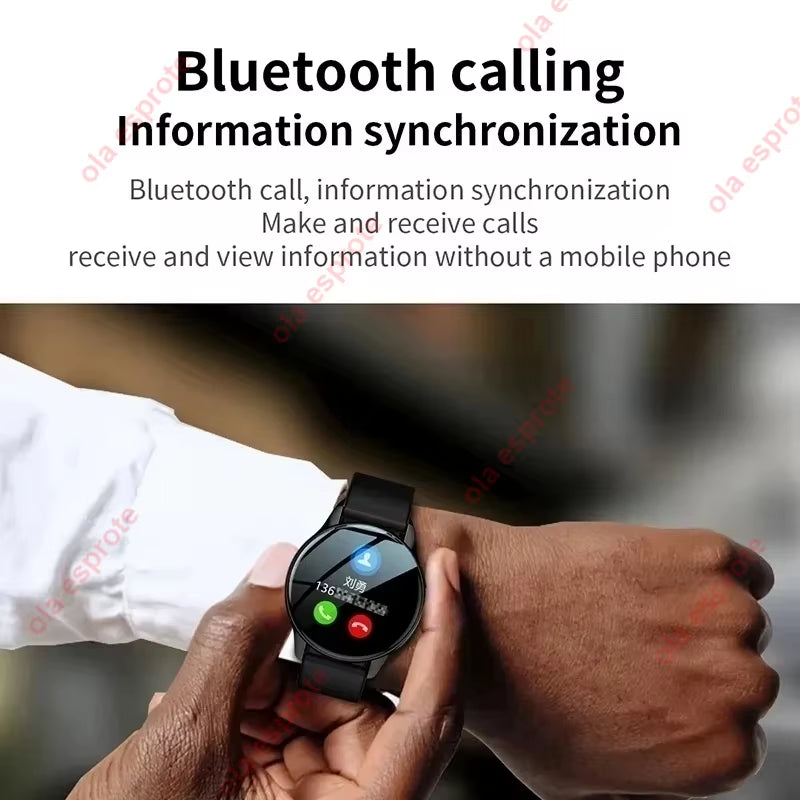 2024 New Smart Watch 6 Pro Full Touch Blood Pressure Blood Oxygen Bluetooth Call Waterproof Smartwatch Men Women for Android IOS