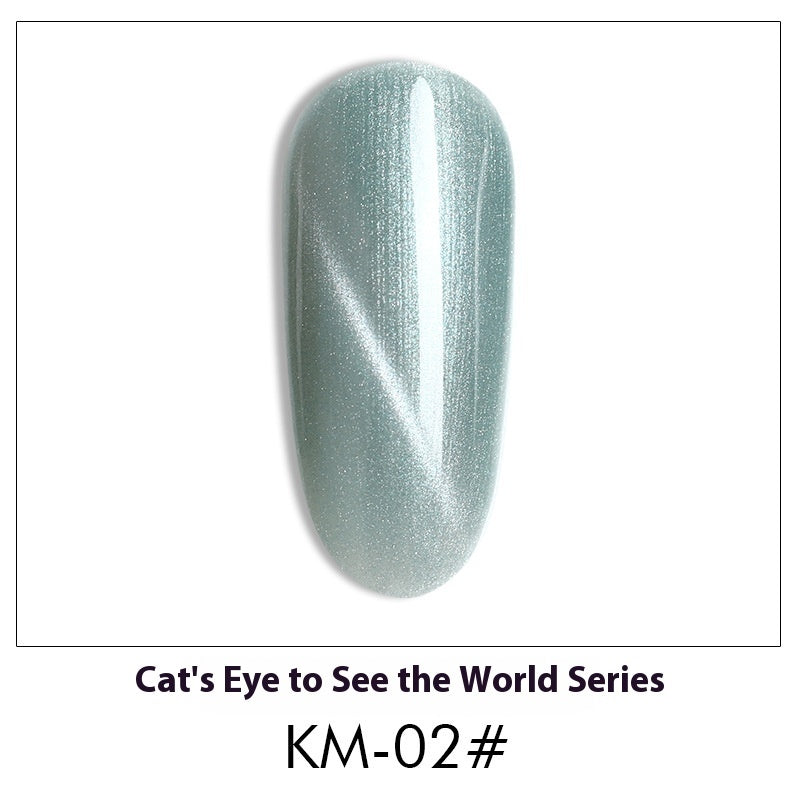 New 36 Colors Suit White Phototherapy Plastic Cat Eye Series Nail Polish Gel