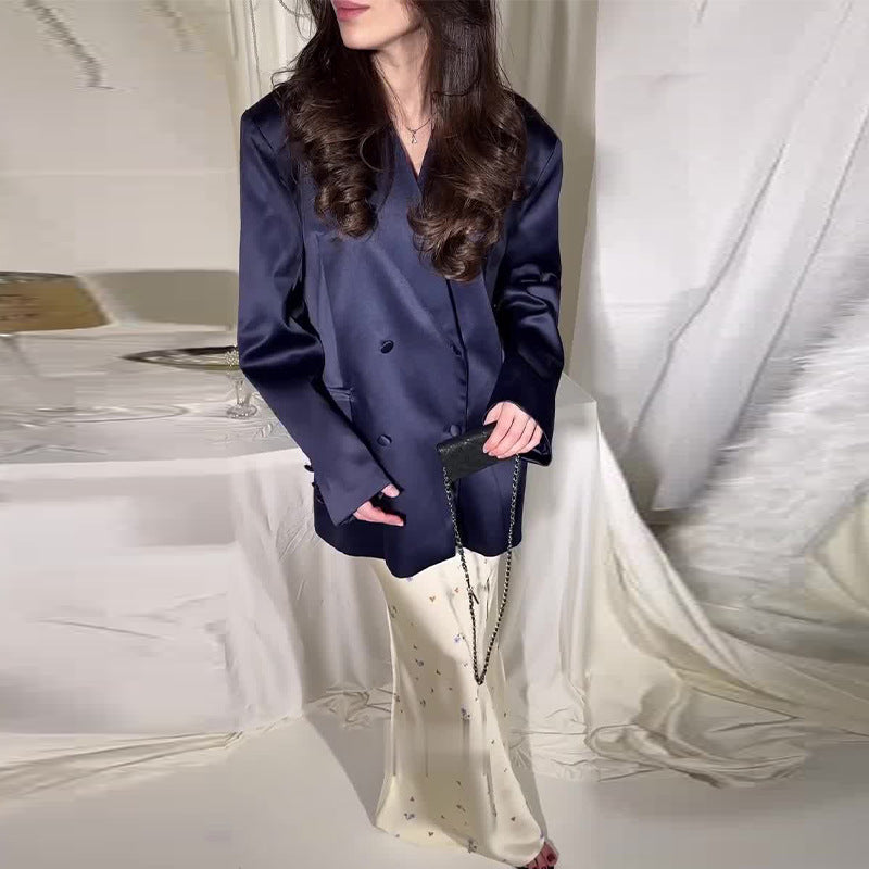 Fashionable And Minimalist Skirt Set For Women