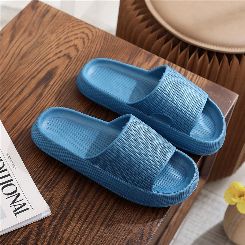 Men's And Women's Fashion Casual Solid Color Non-slip Slippers