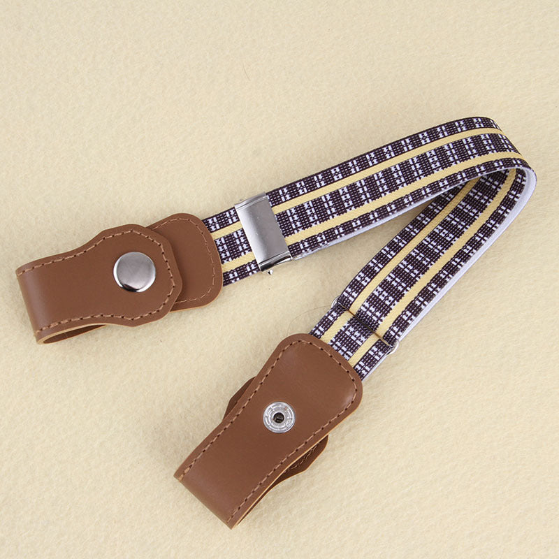 Children's Elastic Lazy Belt Snap