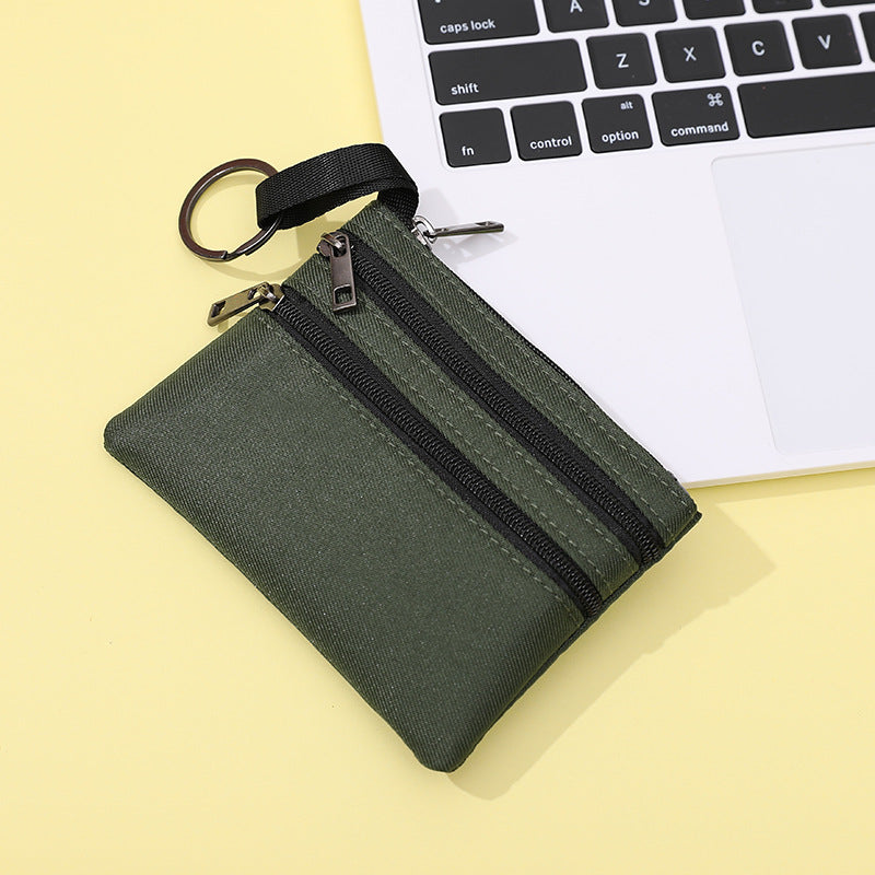 Womens Stylish Mini Canvas Coin Purse