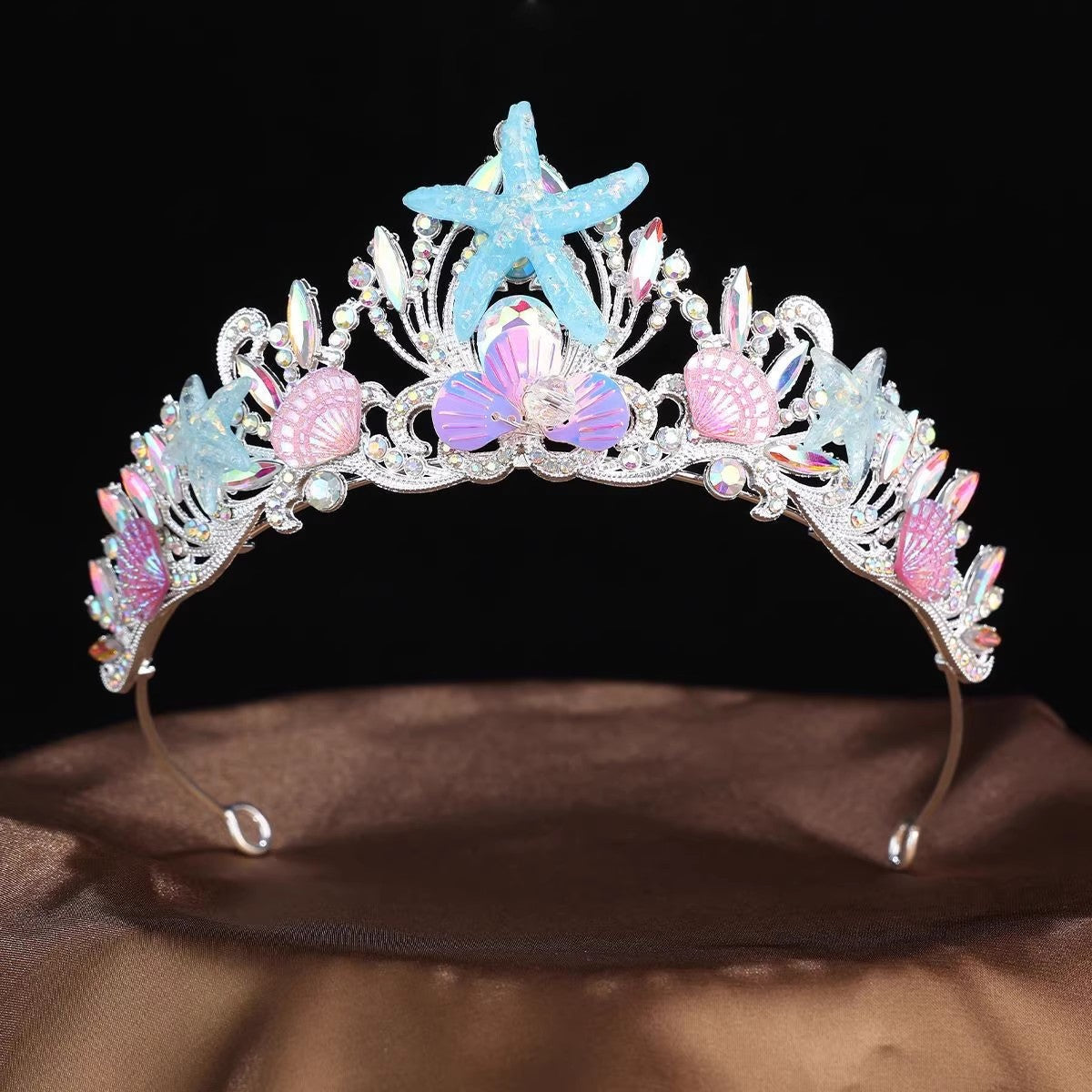 Flower Crown Starfish Seashell Royal Crown Headpiece