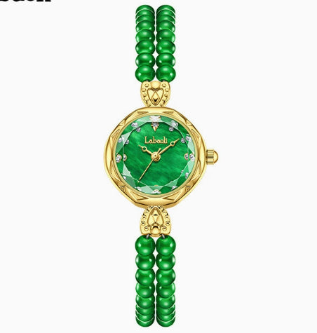 Natural Freshwater Pearl Bracelet Net Red Womens Watch