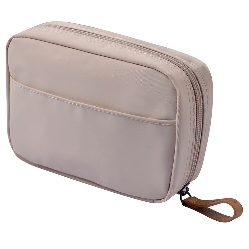Ink Color Tone Simple Portable Printed Makeup Bag