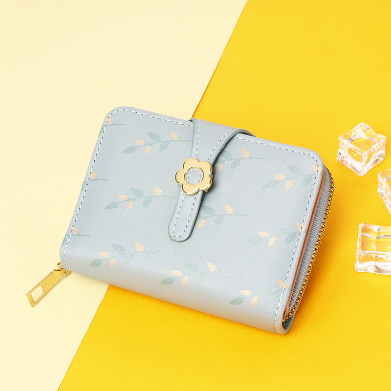 Clip Fastener Student Zipper Female Zero Wallet