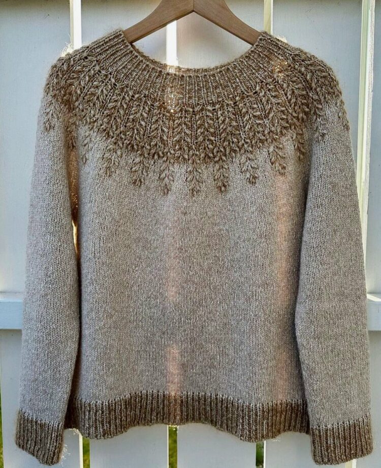 Women's Round Neck Multicolor Loose Fashion Pullover Sweater