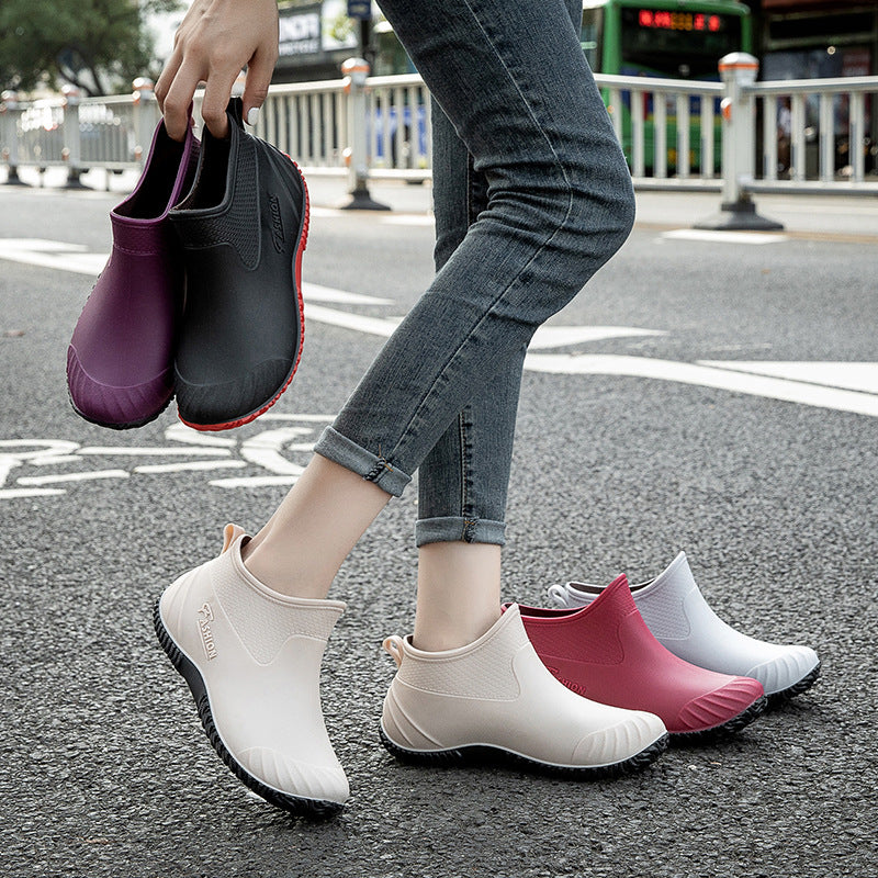 New Women's Cute And Fashionable Rain Boots