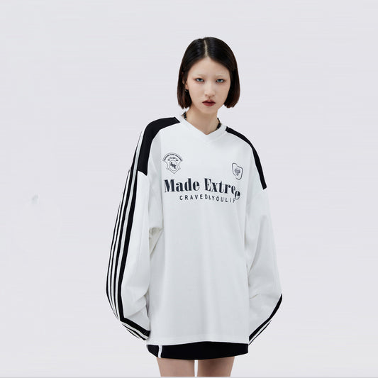 Football Culture Sports Leisure Long Sleeved Sweater For Men And Women