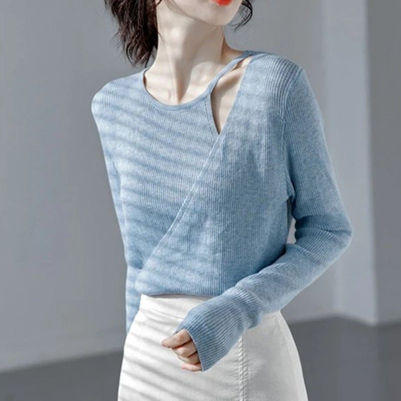 Design Sense Niche Slim Bottoming Shirt Inner Wear Sweater