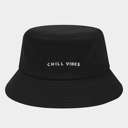 European And American Fashion Small Letter Embroidered Fisherman Hat