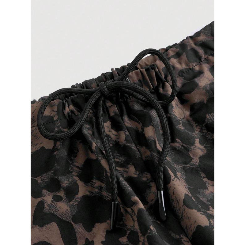Women's Leopard Print Casual Fashion Casual Pants