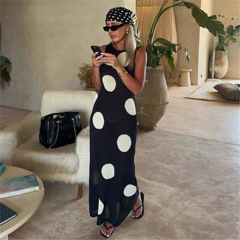 Bohemian Beach Sheer Dress Women