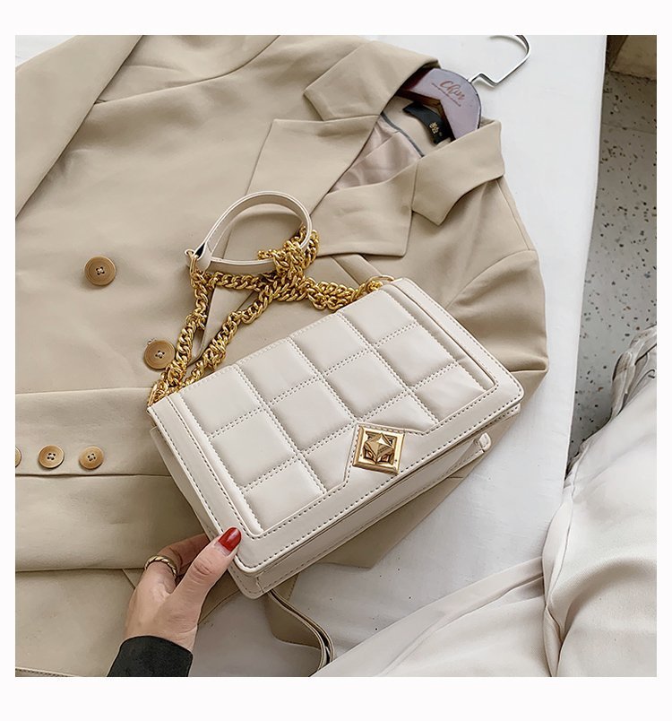 One Shoulder Chain Small Square Bag Crossbody