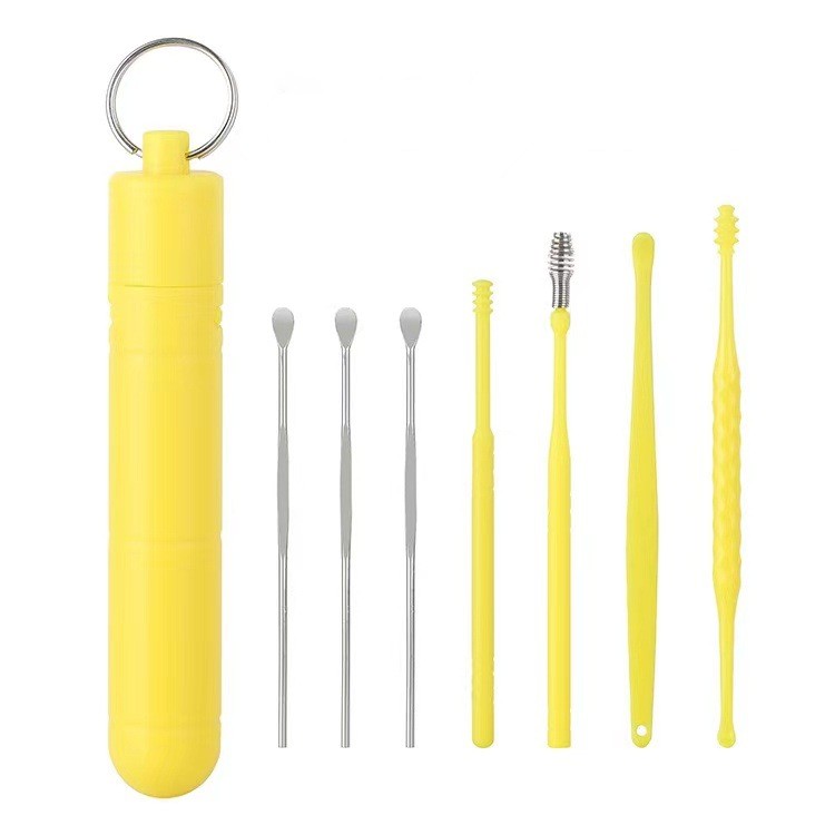 Earpick Set Fantastic Ear Picker Spiral Professional Buckle Earwax Household