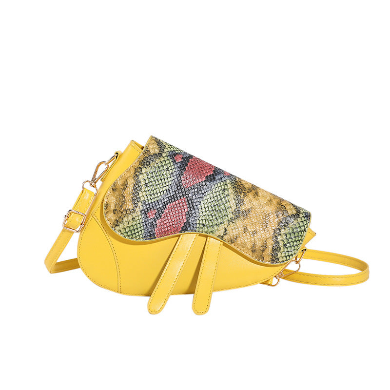 Women's Shoulder Bag Casual Western Style Saddle Bag