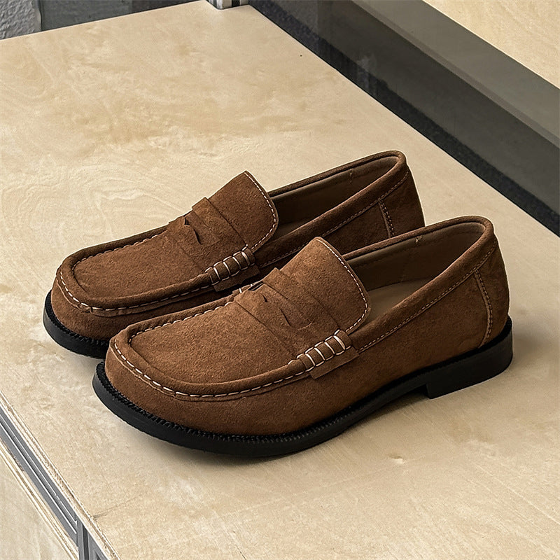 New Vintage Old Coin-style Loafers For Men