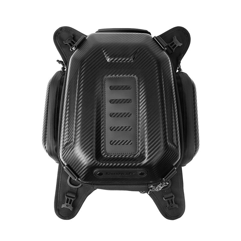 15L Can Expand Motorcycle Hard Shell Backpack
