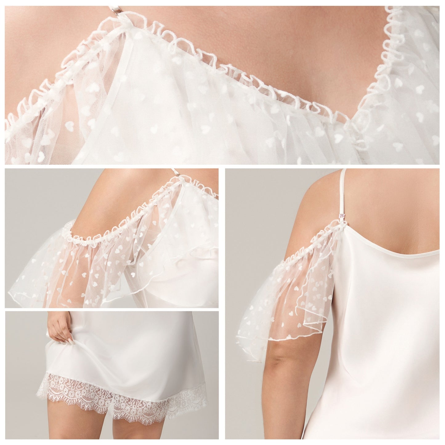 New Plus-Size Camisole Womens Nightdress