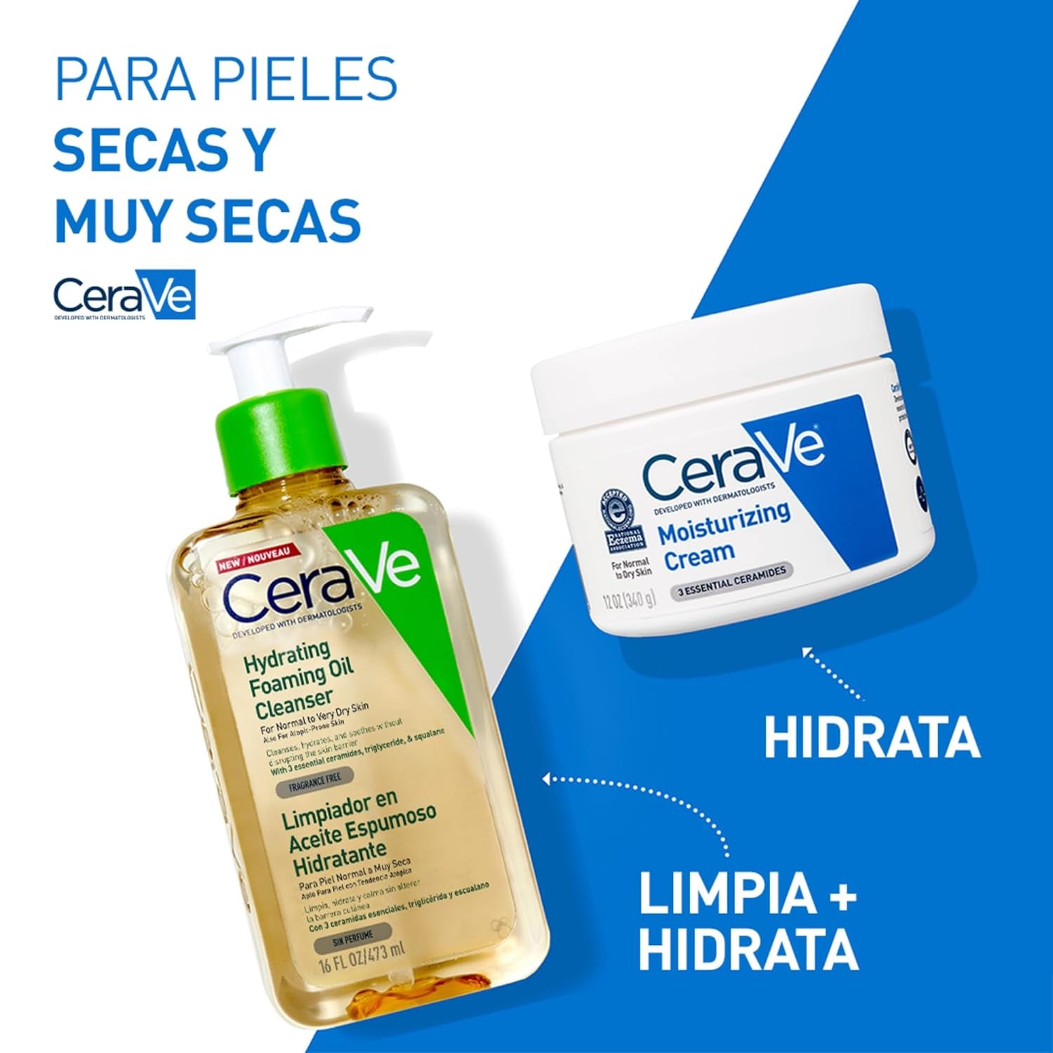 Cerave Limpiador En Aceite Espumoso Hidratante