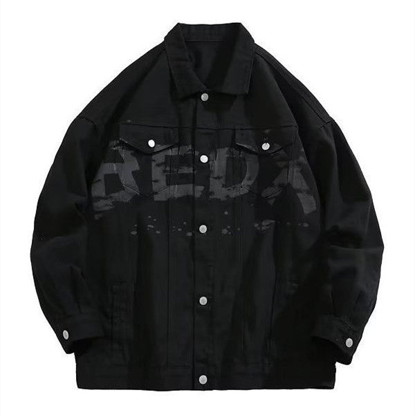 Men's Denim Coat Classic Fashion Brand