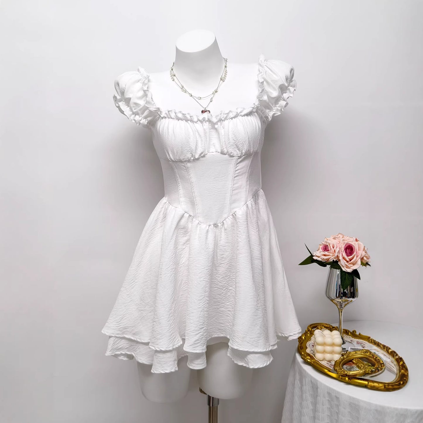 Fresh Sweet And Versatile Womens Dress