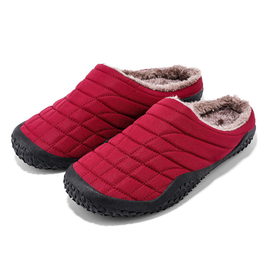 Winter New Style Plus Velvet Set Foot Indoor Men's Outdoor Cotton Mop