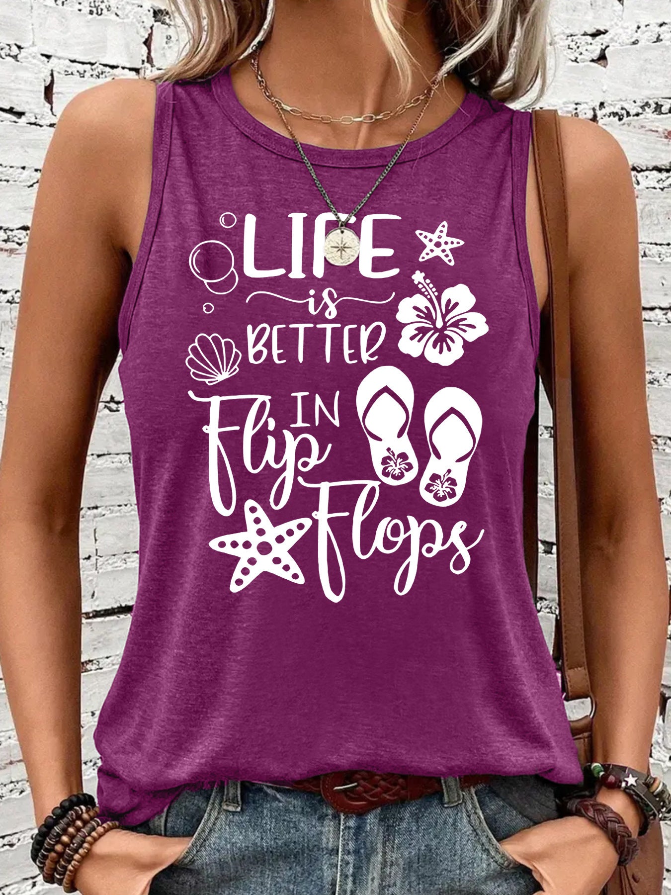 Sleeveless Camisole Or Tank Top