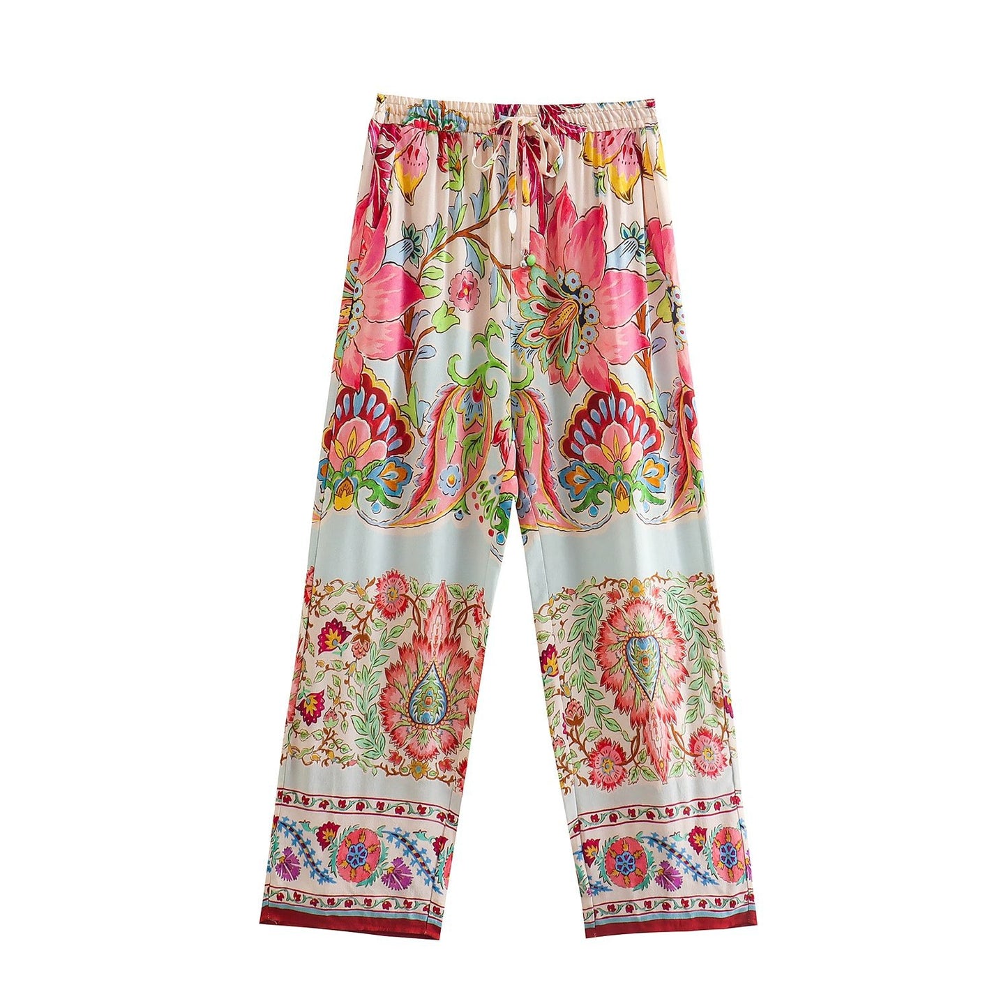 European And American Women's Clothing Fashion Printed Coat Shirt Skirt Pants Fashion Suit