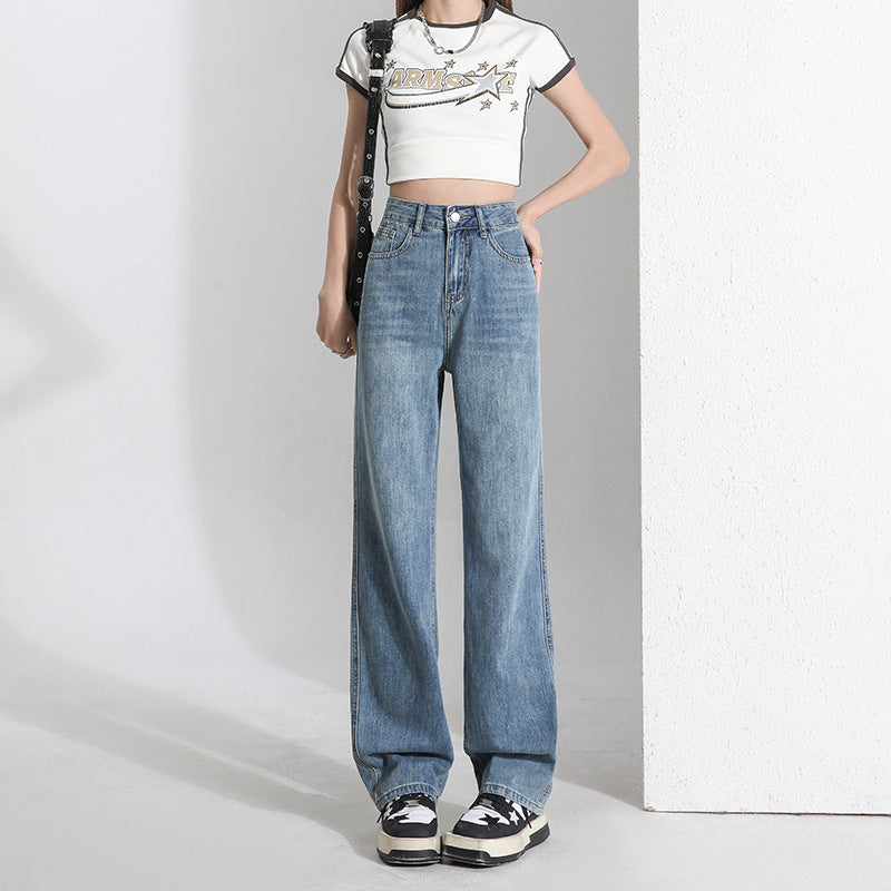 Lyse Lyocell Jeans til Kvinder Sommer Tynde
