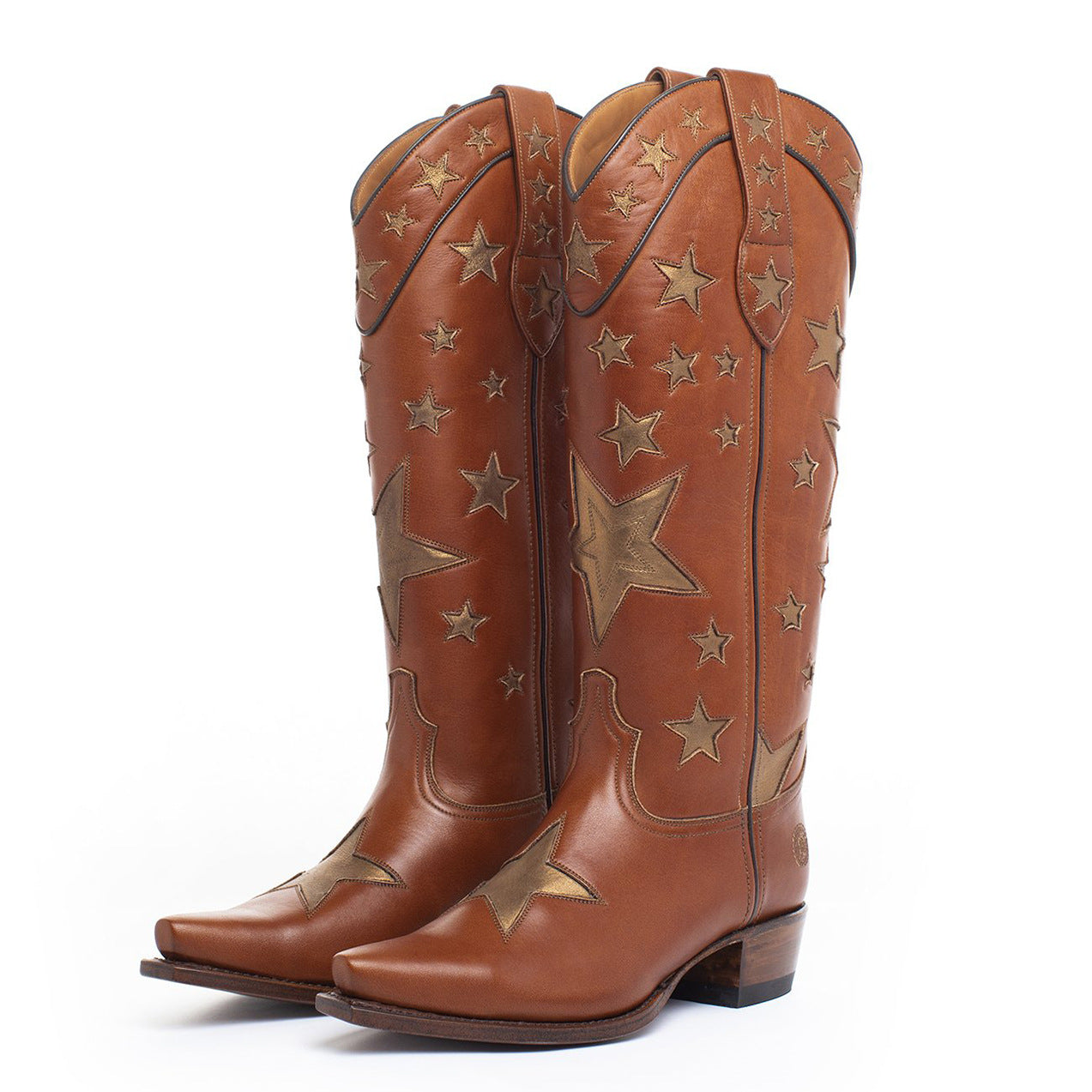 European And American Pointed Toe High Tube All-match Knight Boots