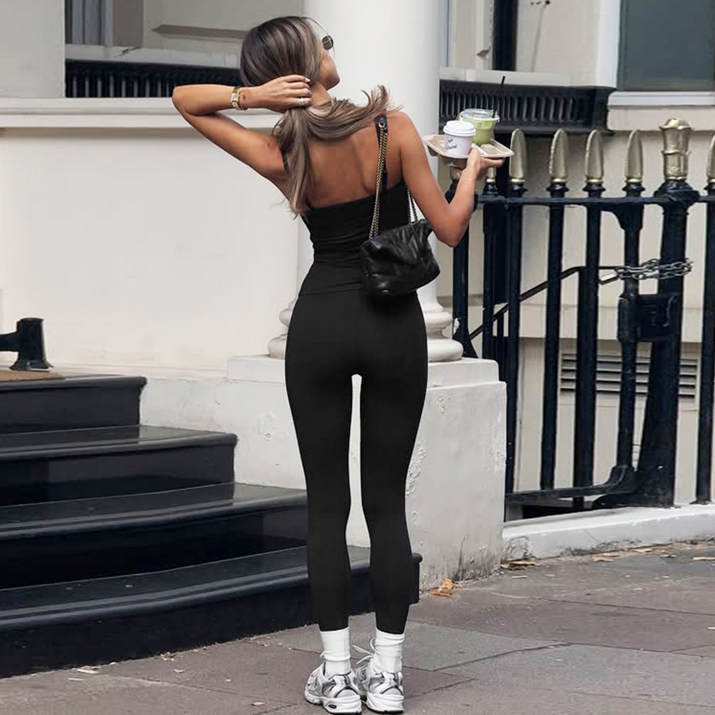 Womens Stylish Casual Versatile Strap Jumpsuit