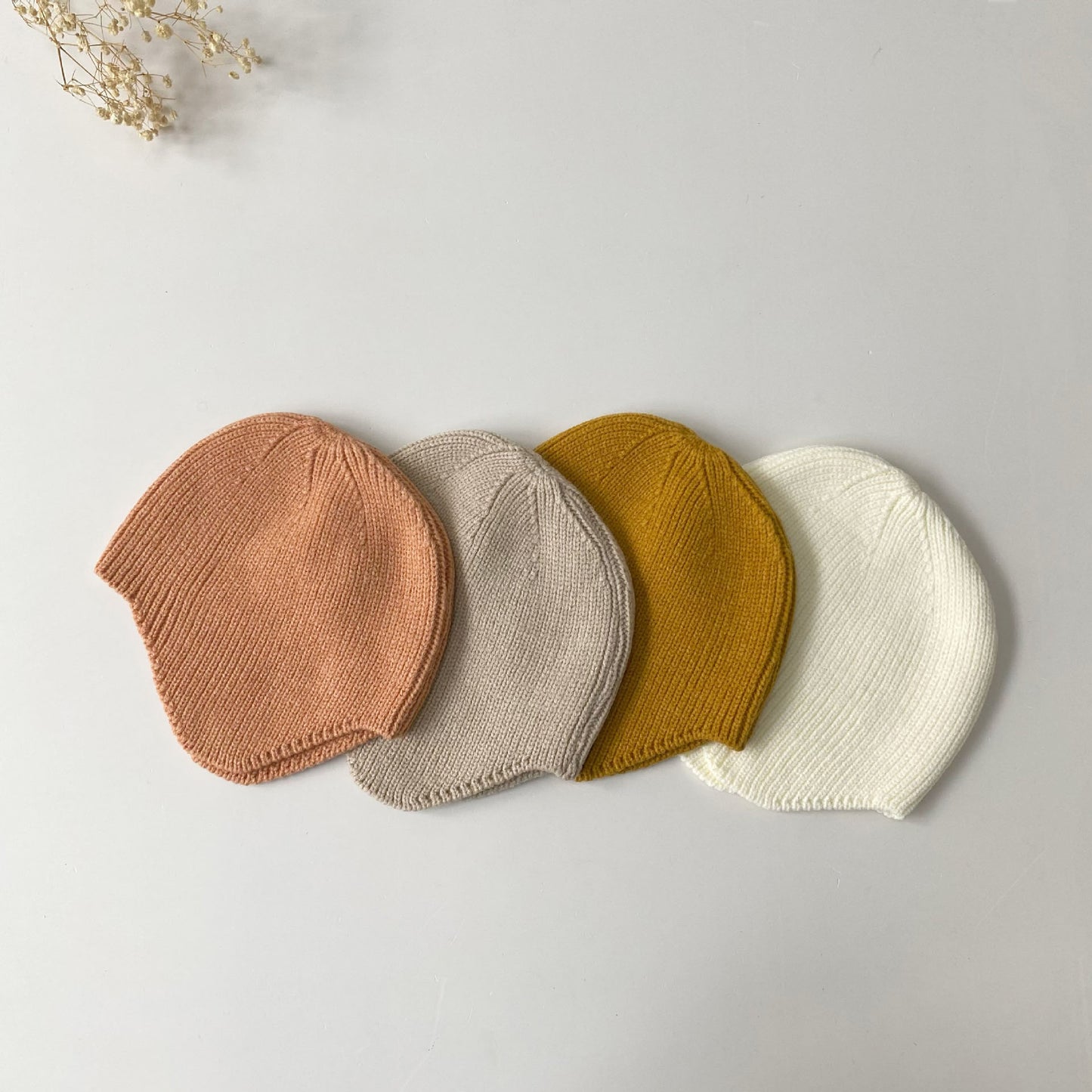 Korean Version Solid Color Children's Knitted Hat