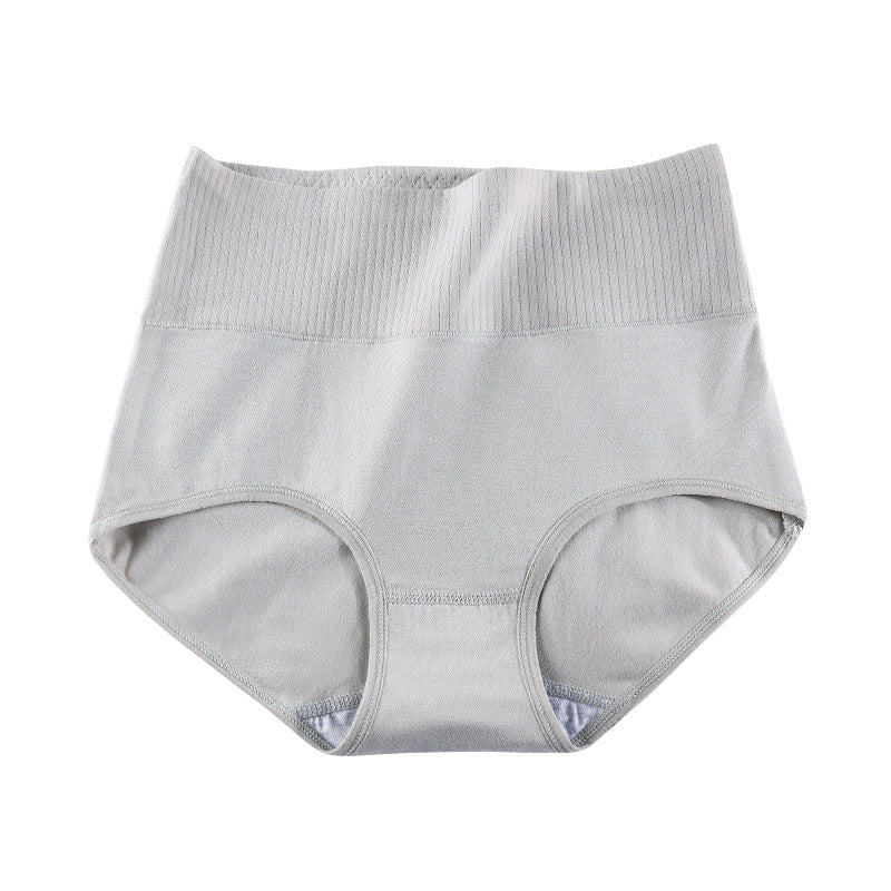 Purified Cotton Belly Contracting Hip Raise High Waist Underwear