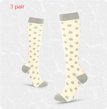 Youth Skiing Elastic Long-barreled Compression Stockings