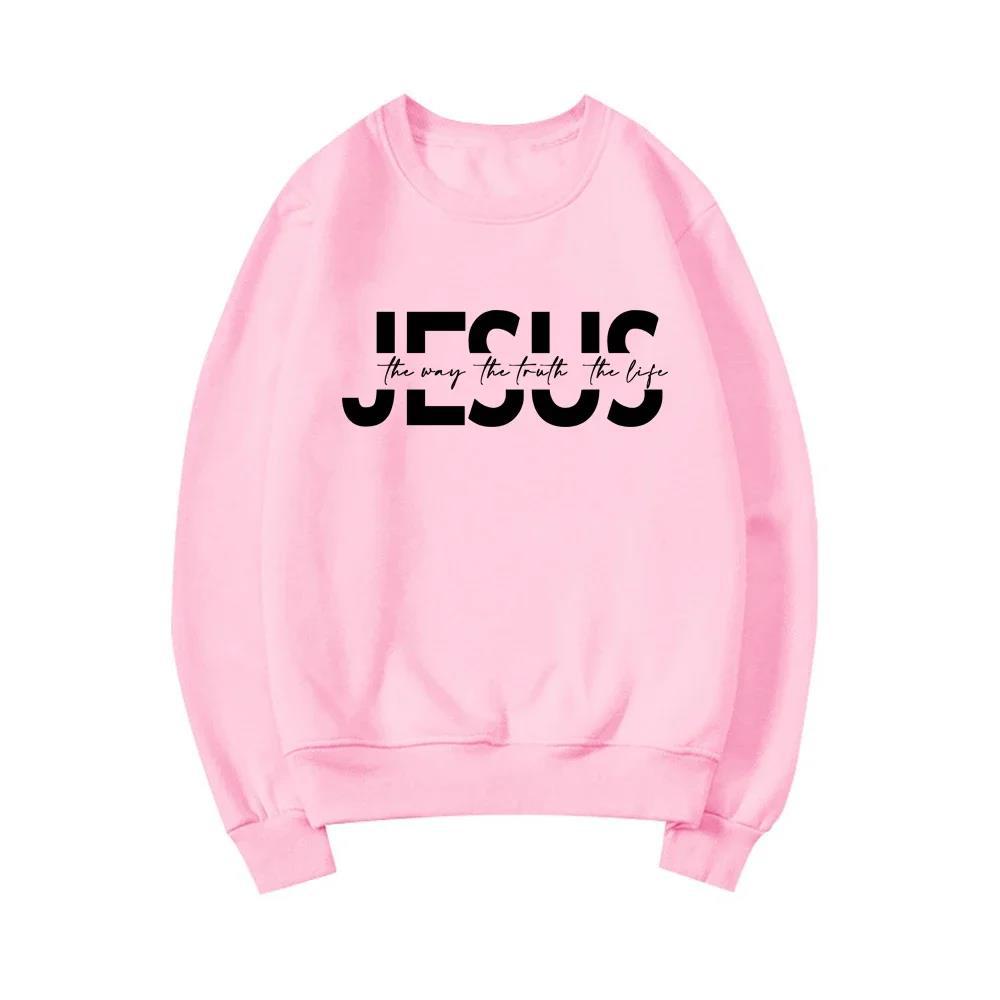 Vejen Sandheden Livet Sweatshirt Kristent Hættetrøje