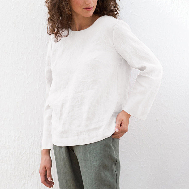 Linen og bomuld Niche Casual Underdel Skjorte