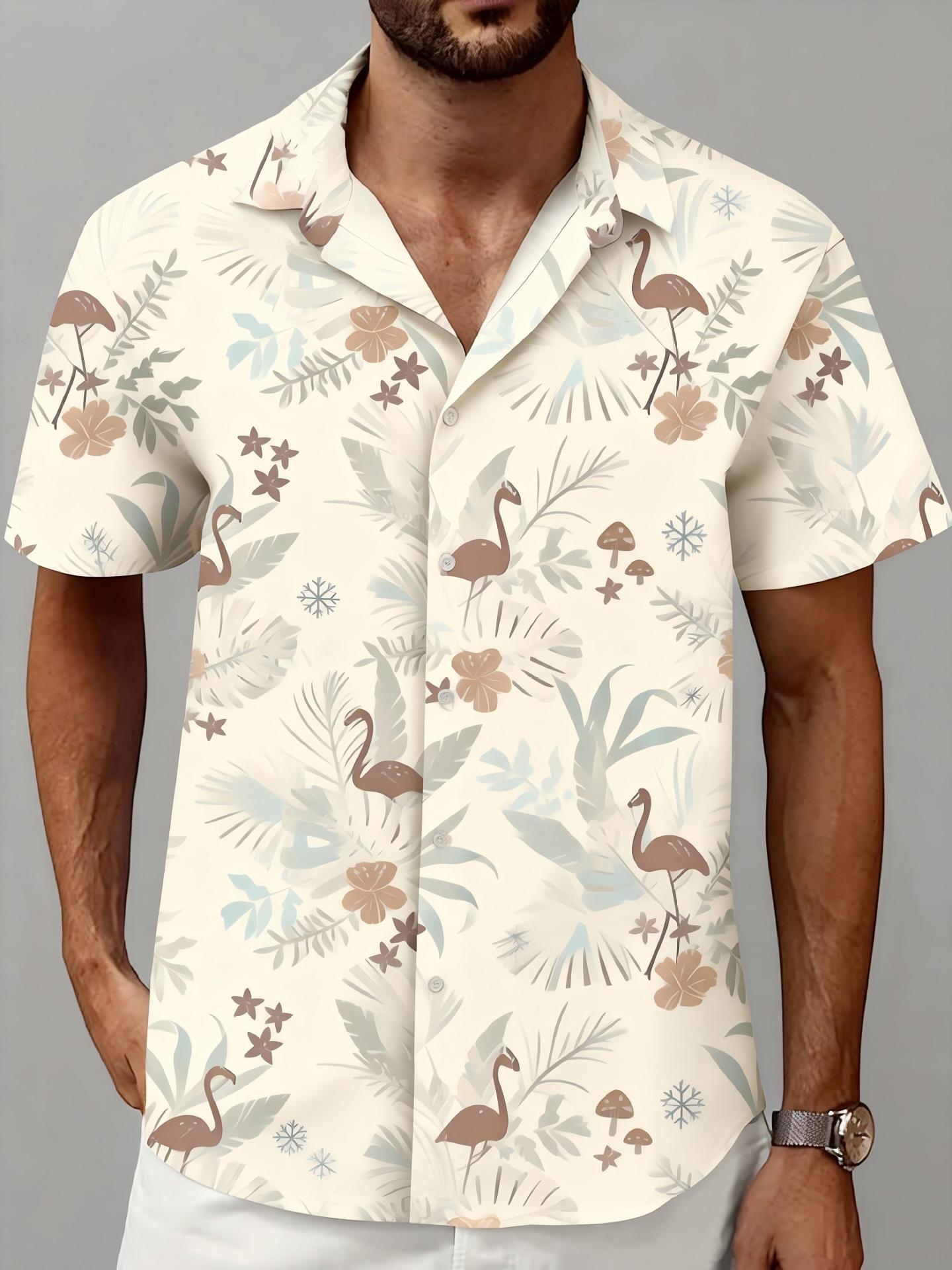 Men's Printed Casual Fashion Short-Sleeve